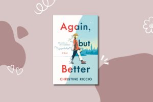 Book cover of the novel written by Christine Riccio in the blog featuring it's book review by scribblee