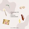 harry potter themed stickers including hogwarts letter, magic wand and leviosa by scribblee