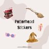 harry potter themed stickers for both digital and physical use, can be printed, scribblee